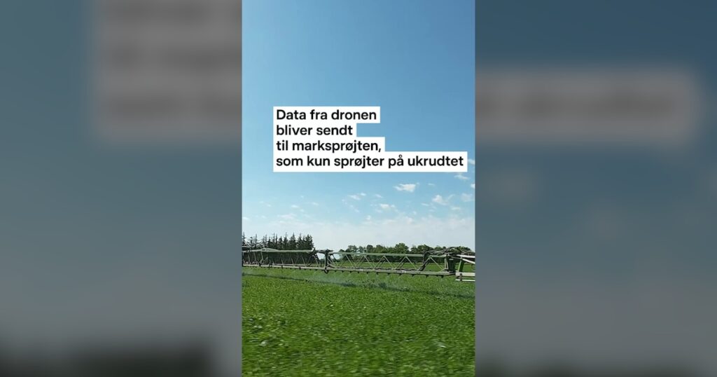 Droner hjælper drikkevandet