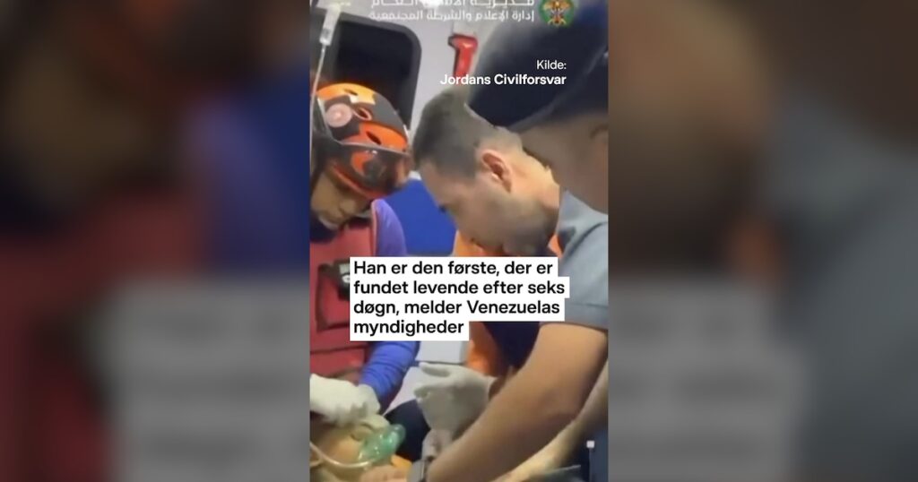 Treårig dreng reddet levende ud af murbrokker | Udland